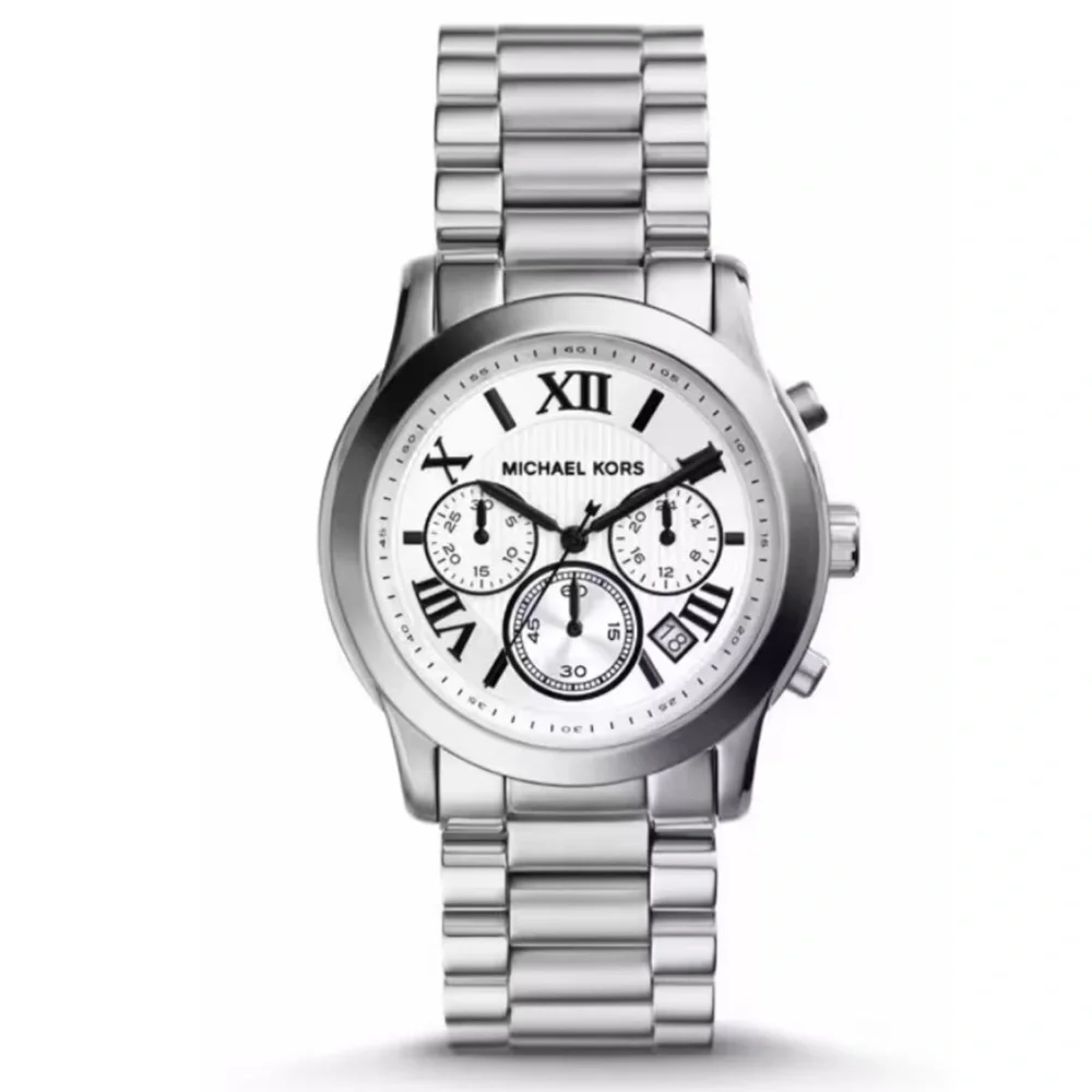 Michael Kors Silver Chronograph Watch